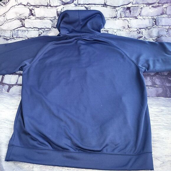 University of Nevada mens Wolf Pack blue gray hoodie - Picture 4 of 4